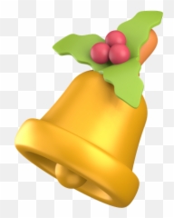 Christmas Bell Icon - Download in Dualtone Style Handbell png