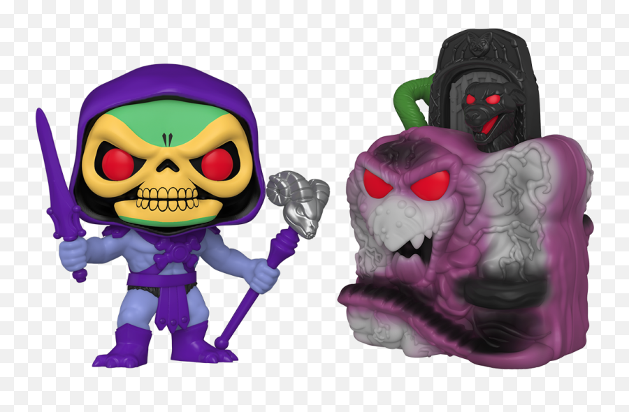 Figura Pop Town Motu - Snake Mountain With Skeletor Skeletor Snake Mountain Funko Png,Skeletor Pride Icon