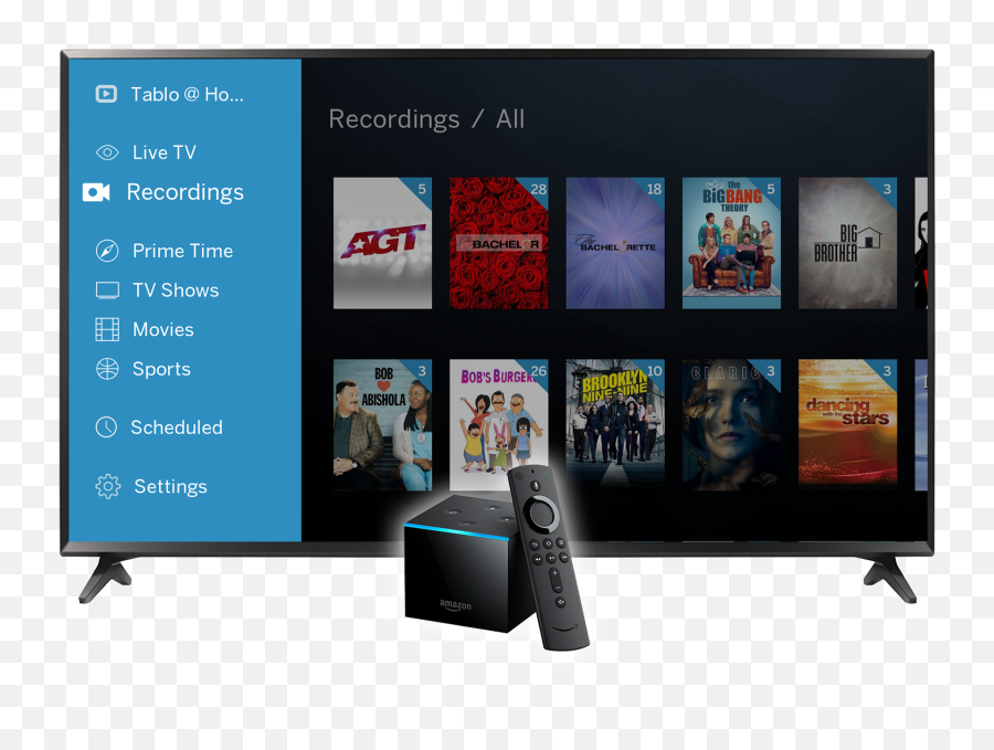 Discover Live Tv And Dvr Shows - Tablo Tv Png,Video File Icon Firestick
