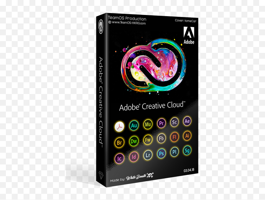 Adobe Creative Cloud 2018 Collection - Icons Computer Services Creative Cloud Png,Adobe Creative Cloud Logo