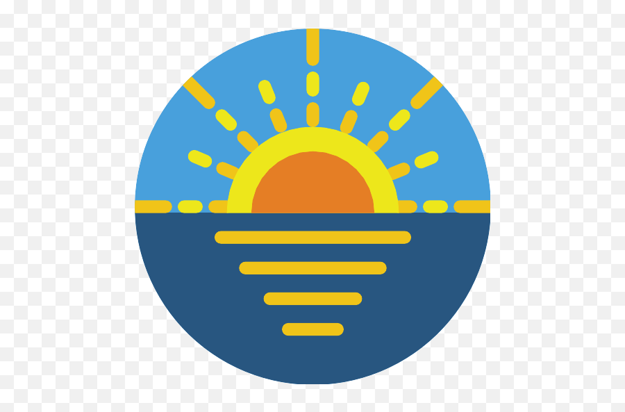 Sun Vector Svg Icon 103 - Png Repo Free Png Icons Sunset Icons,Nighttime Icon