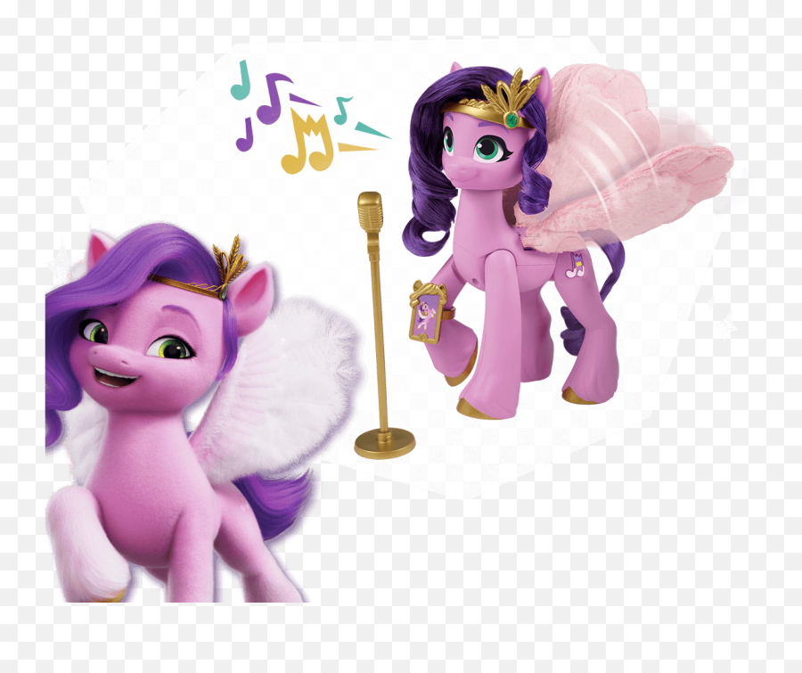 Pony Dolls My Little Toys Activities And Products - Princess Petals My Little Pony A New Generation Pipp Png,Black Unicorn Over Blue And Purple Icon
