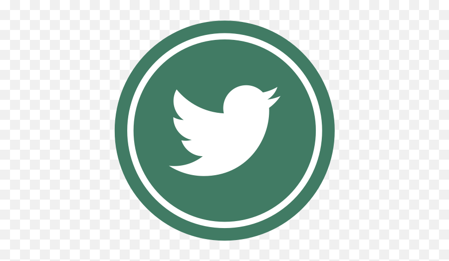 Bird Twitter Social Tweet Icon - Circle Facebook Transparent Logo Png,Skype Icon Small