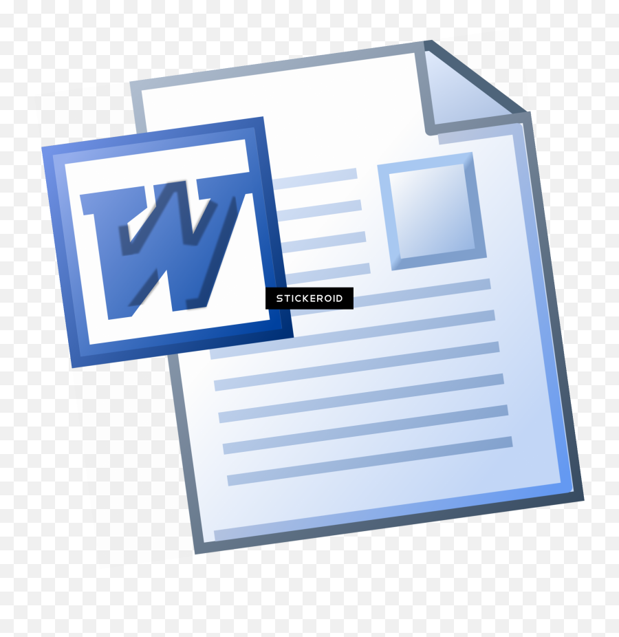 Download Ms Word Microsoft Png Image With No Background Document Icon