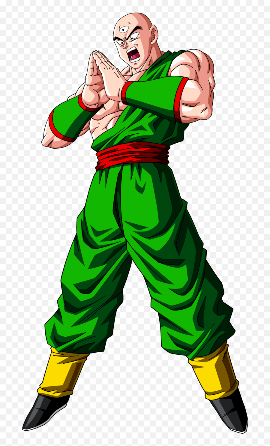 Ten Shin Han Png 4 Image - Ten Shin Han,Yamcha Png