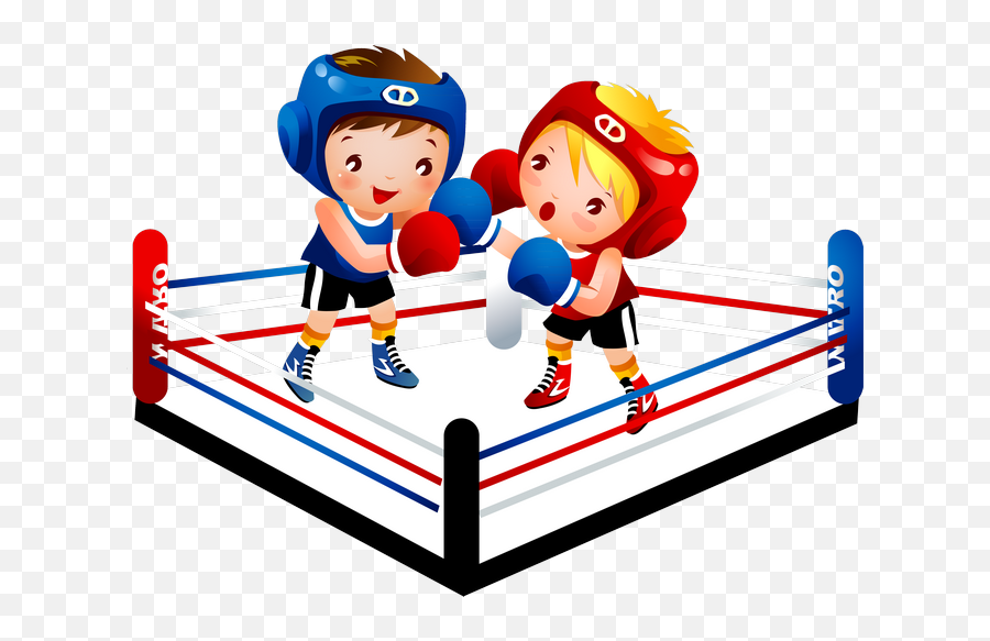Arana - Boxing Sports Cartoon Clipart Boxing Clipart Png,Boxing Ring Png