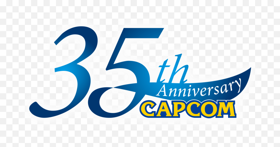 35th Anniversary Logo - Capcom 35th Anniversary Png,Capcom Logo Png
