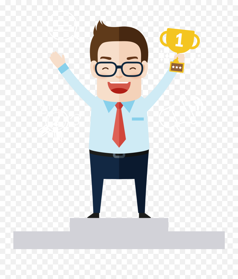 Professional Clipart Success - Successful Person Clipart Success Clipart Png,Success Png