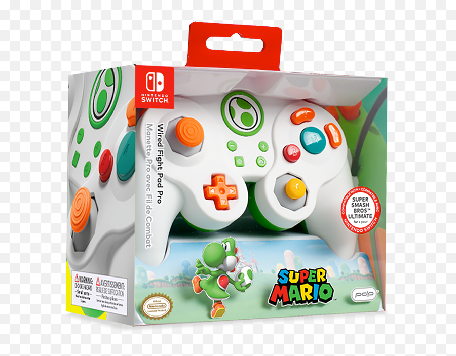 Pdp Nintendo Switch Fight Pad Pro Yoshi Controller - Super Mario 3d Land Png,Nintendo Controller Png