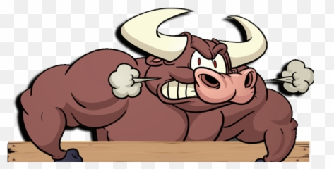 Download Funny Cartoon Bull - Full Size PNG Image PNGkit