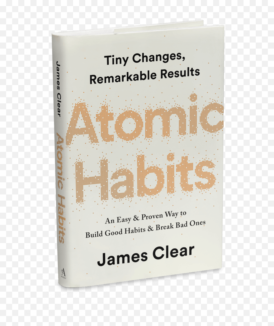 Atomic Habits 1 - Atomic Habits Book Png,Books Transparent