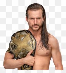 Adam Cole - Oww Adam Cole Nxt Title Png,Aleister Black Png