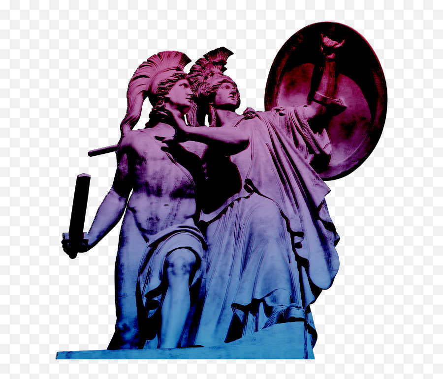 Vintage Statue Vaporwave Aesthetic - Transparent Greek God Png,Greek Statue Png