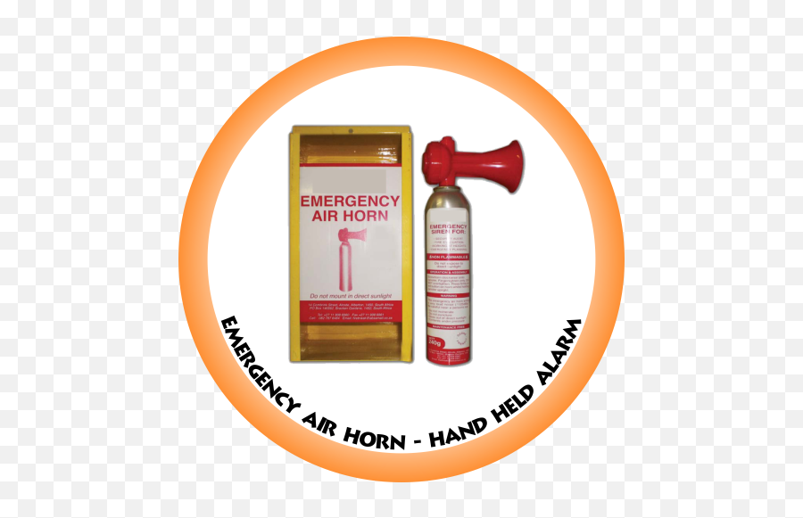 Download Emergency Air Horn 135ml - Emergency Hand Held Sign Png,Airhorn Png