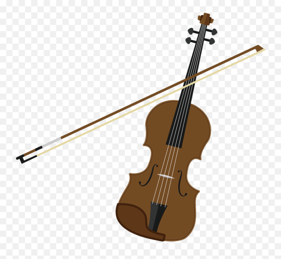 Violstring Instrumentviola Png Clipart - Royalty Free Svg Violin And Bow Clipart,Viola Png