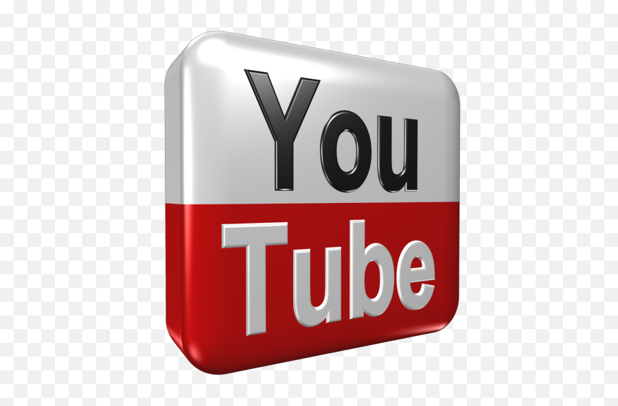Youtube 3d Icon Png - Transparent 3d Youtube Logo Png,3d Png