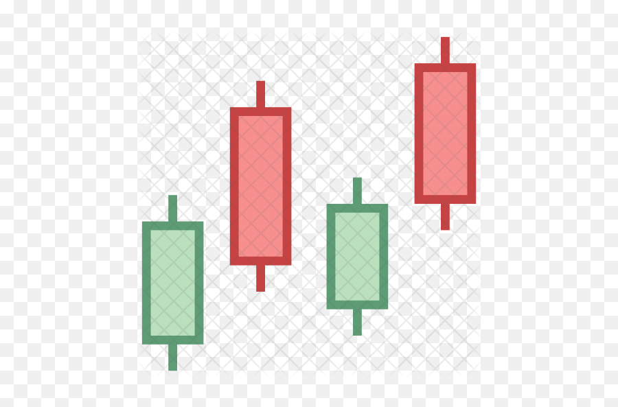 Png Candlestick Chart Icon Of Colored - Candlestick Chart Icon Png,Candlestick Png