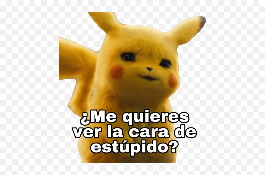 Detective Pikachu Stickers For Whatsapp - Stickers De Pikachu Detective Png,Detective Pikachu Png