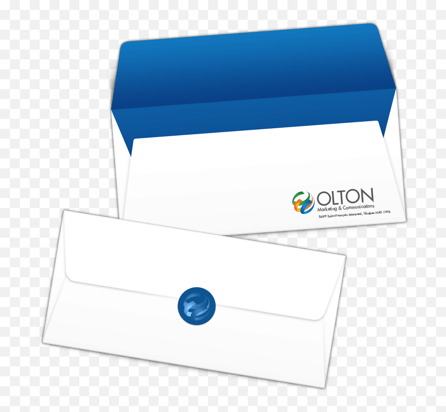 Envelopes - Olton Marketing U0026 Communications Envelope Png,Envelope Logo
