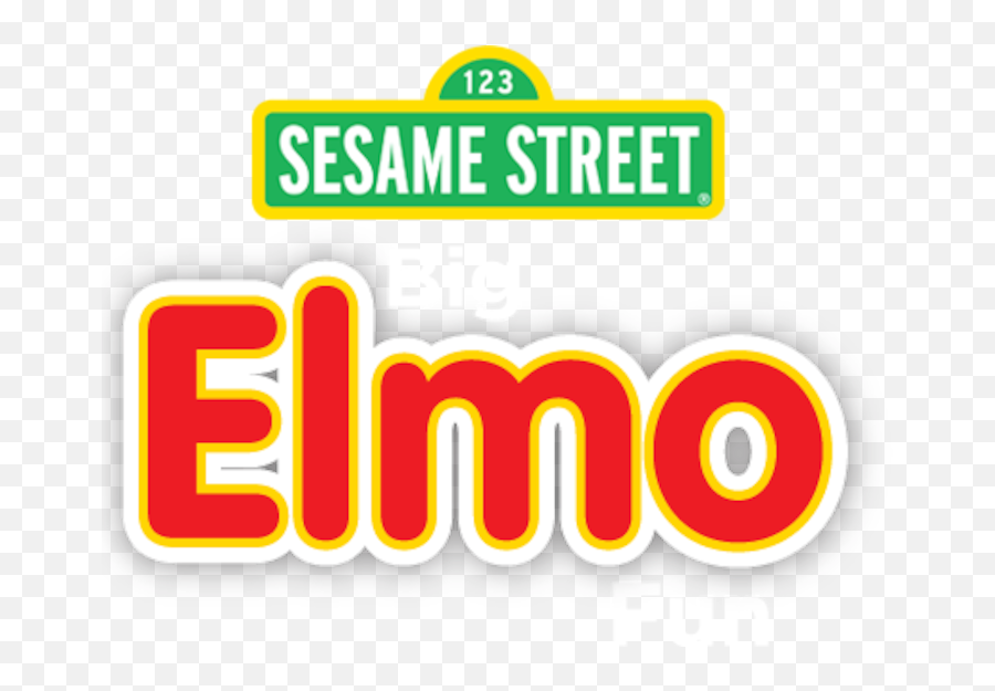 Big Elmo Fun - Sesame Street Sign Full Size Png Download Elmo Logo,Elmo Png