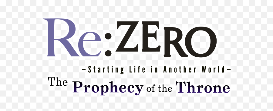 Zero - Poster Png,Re Zero Logo