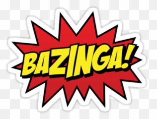 Bigbangtheory Sheldon Cooper Bazinga - Bazinga Png,Big Bang Png