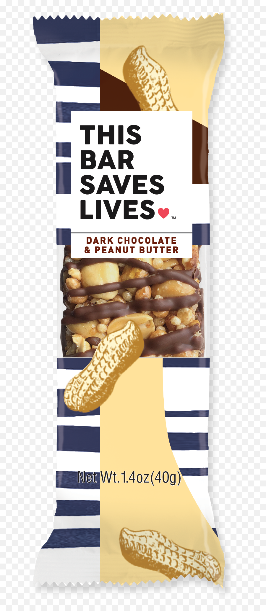 This Bar Saves Lives - The Dark Chocolate Peanut Butter U0026 Sea Bar Saves Lives Dark Chocolate Peanut Butter Png,Peanut Png