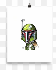 Boba Fett - Cartoon Png,Boba Fett Png