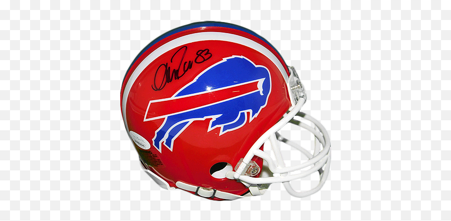 Andre Reed Signed Buffalo Bills Red Mini Helmet Jsa - Buffalo Bills Carbon Background Png,Buffalo Bills Png