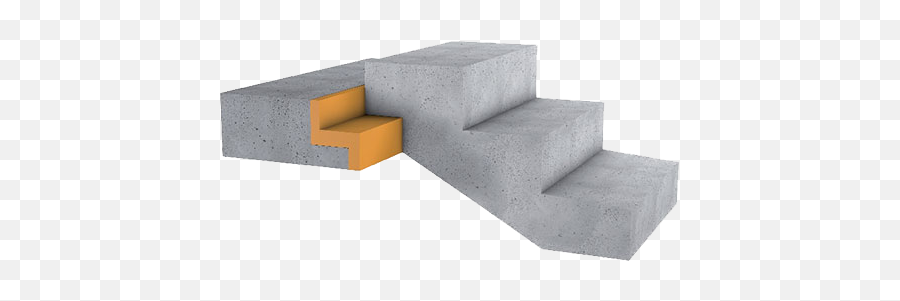 Optimal Impact Noise Insulation For Concrete Stairs - Vibration Isolation Of Staircases Png,Staircase Png