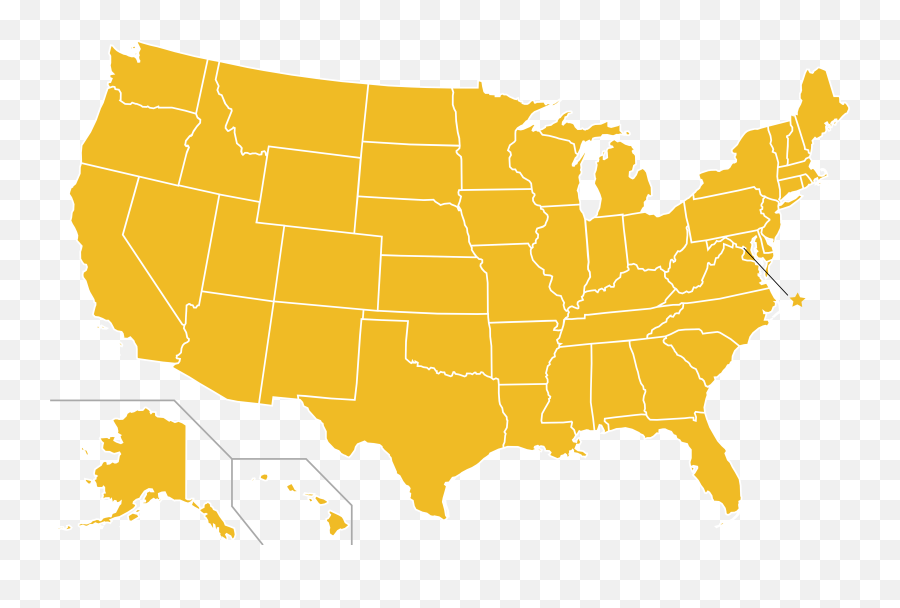 Libertarian Party Ballot Access Blank Wikipedia Us Map Png,America