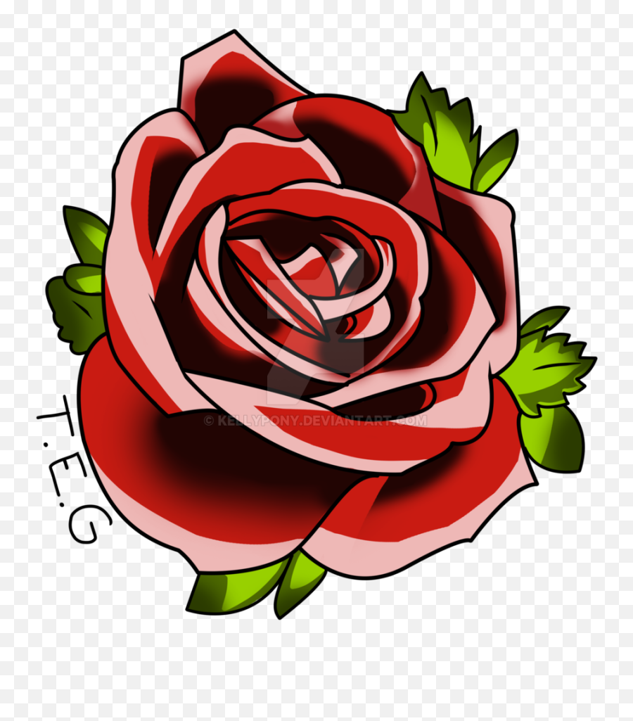 Rose Tattoo Png Transparent Images All - Color Rose Tattoo Png,Rose Vine Png