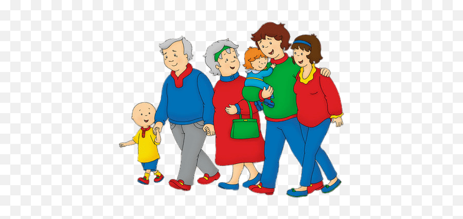 Grandparents Transparent Png - Grandpa Caillou,Grandparents Png