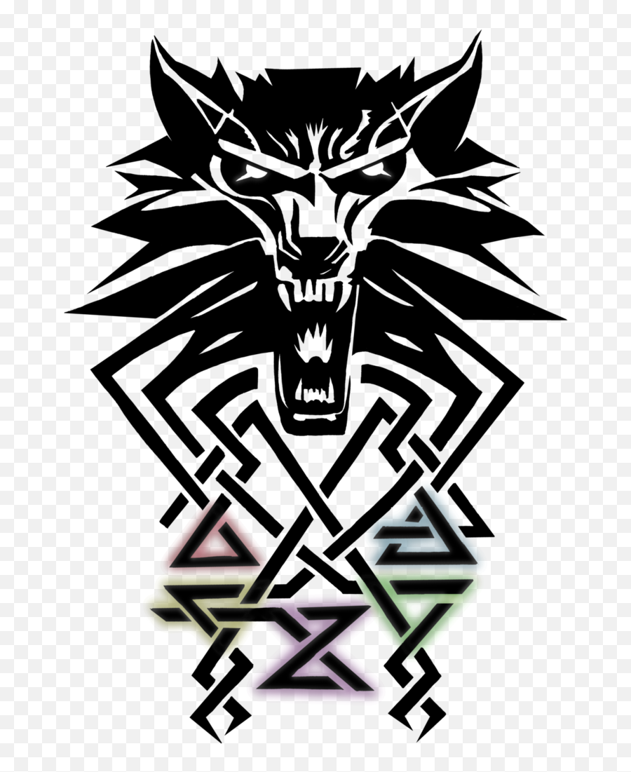 Witcher Png Photo - Witcher White Wolf Medallion,Witcher Logo