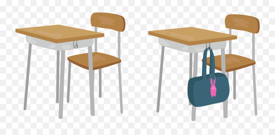 School Desks And Chairs Clipart Free Download Transparent - School Desk And Chair Clipart Png,School Chair Png
