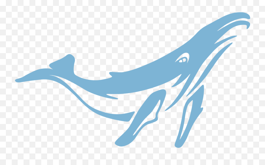 Blue Whale Design - Vector Blue Whale Png,Blue Whale Png