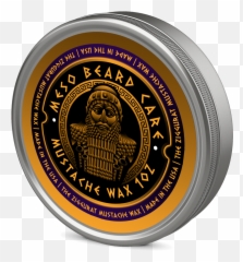 The Ziggurat Mustache Wax - Solid Png,Mustach Png