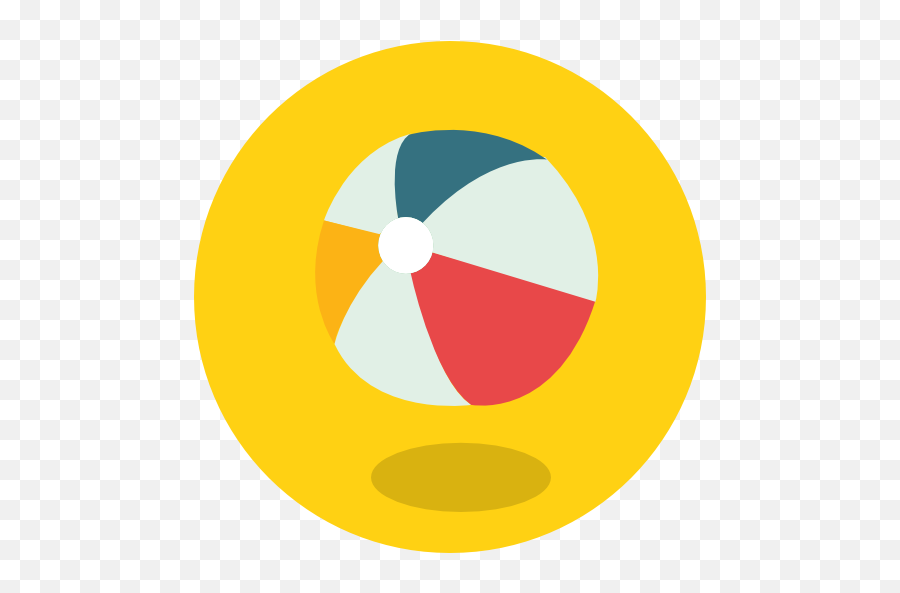 Beach Ball - Free Holidays Icons Beach Ball Icon Circle Png,Beach Ball Transparent Background