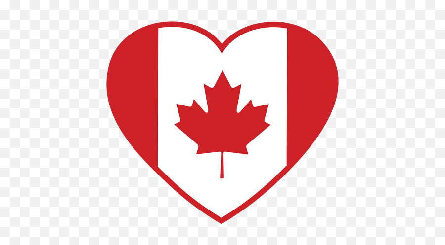 Maple Leaf Heart Stroke - Transparent Png U0026 Svg Vector File Canada Flag Shutterstock,Maple Png