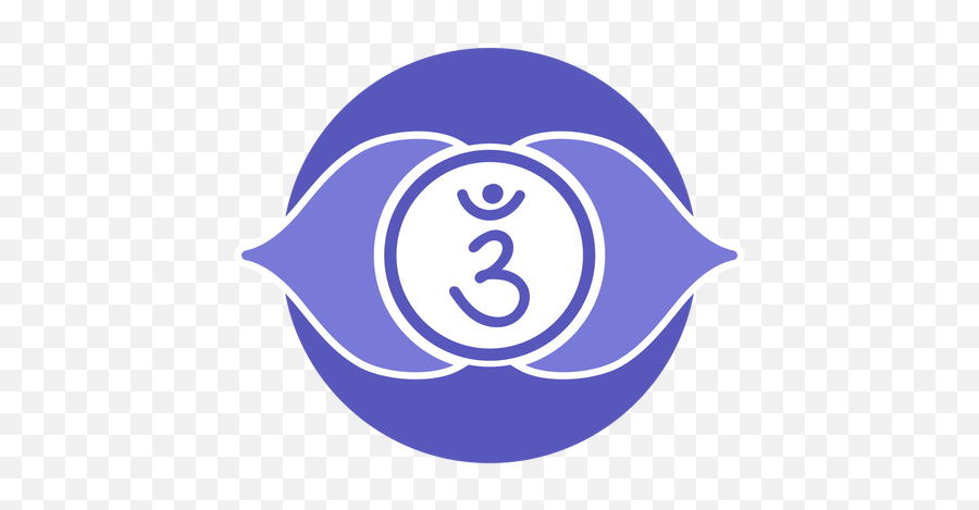 Third Eye Chakra Circle Symbol - Third Eye Chakra Png,Chakras Png