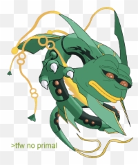 No Primal - Pepe The Frog Pokemon Primal Rayquaza png