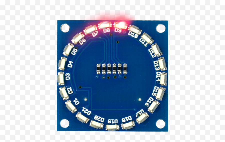 Circle Edge Led Tinyshield - Arduino Nano With Caoacitive Touch Sensor Png,Circle Game Png