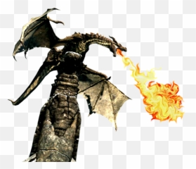 Elder Scrolls Skyrim Dragon Transparent Cartoon - Jingfm png