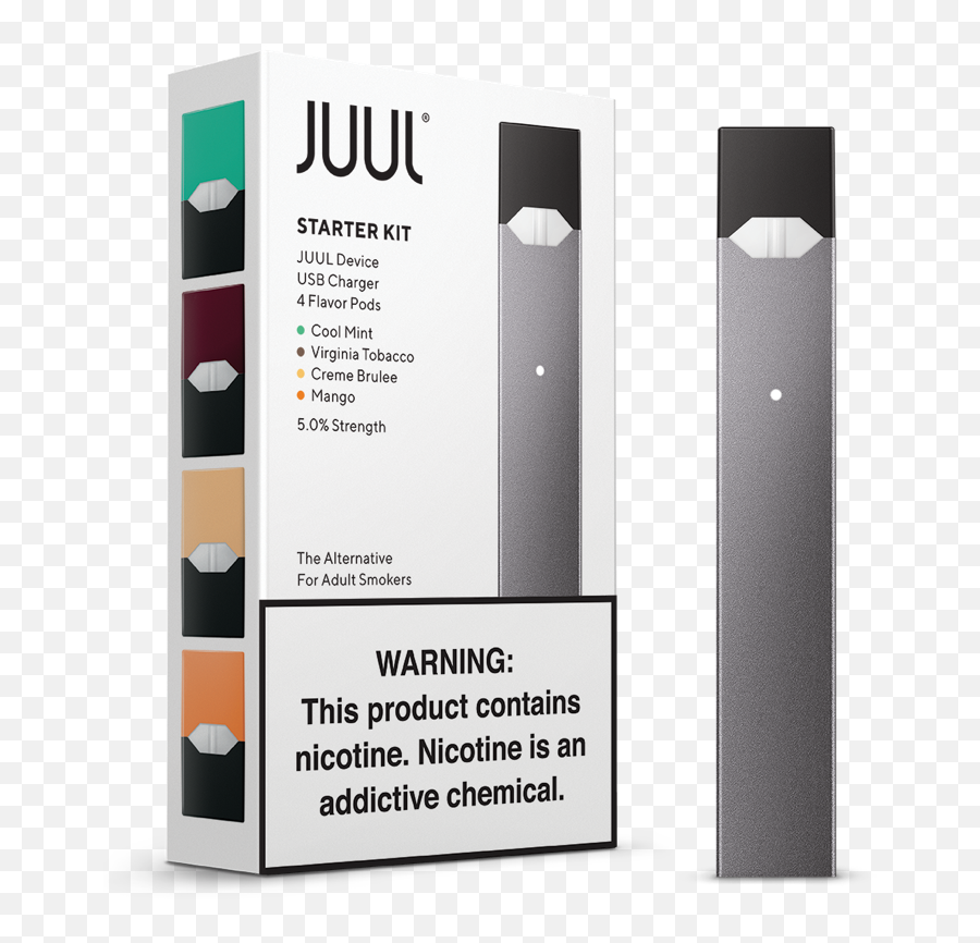 Juul Starter Kit Flavors Png Image With - Starter Pack For Juul,Juul Transparent Background
