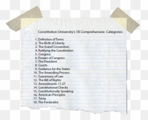 Constitution University - Welcome Horizontal png