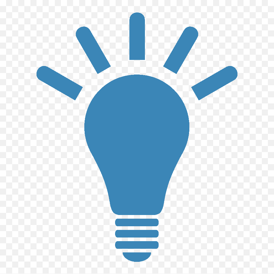 Lightbulb Clipart Smart - Light Bulb Idea Icon Lightbulb Clipart Png,Lightbulb Clipart Transparent