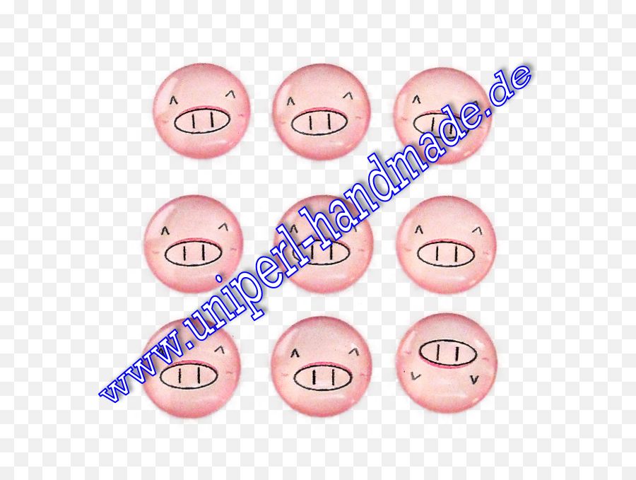 Emoji Cabochon 14 Mm Grinning Face With Closed Eyes - Happy Png,Emoji Eyes Png