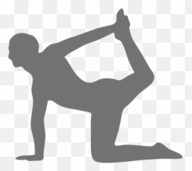 Balance Yoga Pose Silhouette Ad - Silueta Ejercicios De Equilibrio png