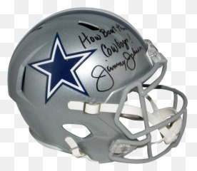 Jimmy Johnson Signed Cowboys Helmet - Dallas Cowboys Png,Cowboys Helmet Png
