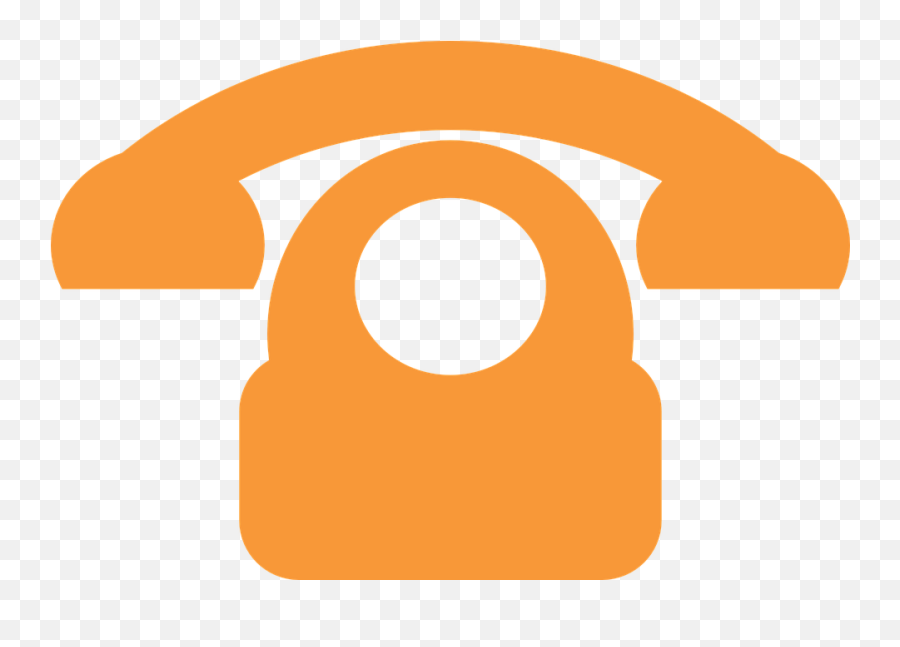 Phone Vector Icon Orange Png - Yellow Phone Logo Png,Cell Phone Vector Png